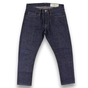 RGT Rogue Territory Selvedge Jeans Mens 29x26 (Fits 30x26) Blue SK Skinny FLAW